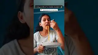 A day in my life 📚 (Media Student 🫂) 📍 Allahabad University #adayinmylife #collegevlog #trending