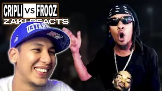 𝐙𝐚𝐤𝐢 𝐑𝐞𝐚𝐜𝐭𝐬 - CRIPLI VS FROOZ | Lupit ng multi ni Frooz