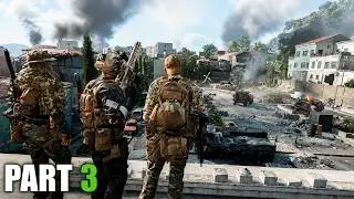 Battlefield 6 Campaign Walkthrough Gameplay Part 3 &ndash; Military Base Raid [4K 60FPS]