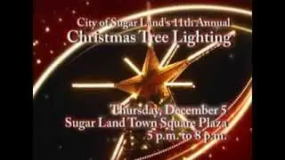 Sugar Land's 11th Annual Christmas Tree Lighting, 2013