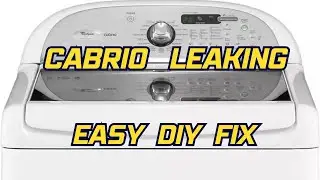 ✨ Cabrio Washer Leaking   - Easy Diy Fix ✨
