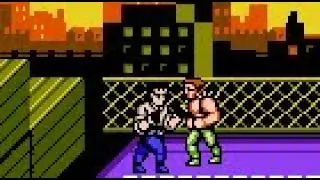 Double dragon 2 Nes - Hack play as Right Arm + D