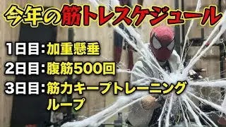 極限懸垂日目　毎日筋トレ759日目　Everybody Workout　スパイダーマン  Spider-Man