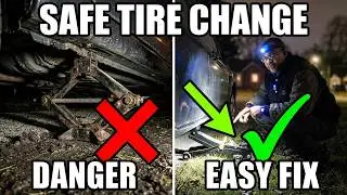 MICHAEL YOUR HANDYMAN:  RESIDENT NEEDS HELP!  (Quick AND SAFE FLAT TIRE CHANGE)