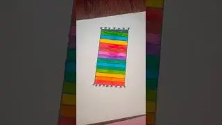 How to draw floor mat #drawing #coloring #art #viralshort #painting #shorts