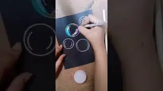 Realistic Easy Bubble Drawing/ bubbles with pencil#trending