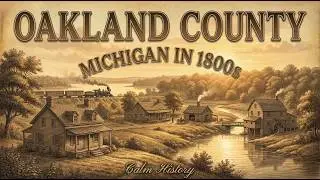 Oakland County, Michigan in 1880 | A Calm, Sleep-Inducing History of Farms, Rivers & County Life