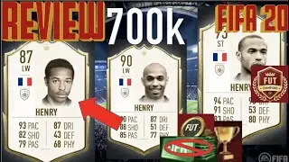 HENRY 87 ICON PLAYER REVIEW FIFA 20