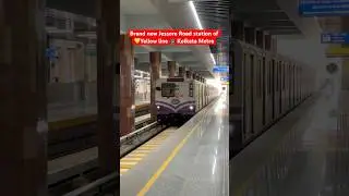 Brand new Jessore Road station of 💛Yellow line 🚇 Kolkata Metro
