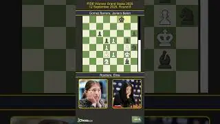 🇳🇱 Eline Roebers vs Javiera Belen Gomez Barrera 🇨🇱 | FIDE Women Grand Swiss 2025 | Round 8