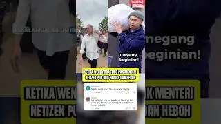 Wendy Parody Aksi Menteri Saat Tinjau Lokasi &mdash; Komentar Netizen ikut gregetan #zulkiflihasan #zulhas