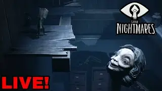 Little Nightmares Live Gameplay | Full Playthrough 👻 #LittleNightmares #HorrorGame #LiveStream