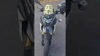 Anonymous Motorcycle and disco ball #anonymous #motorcycle #BMW #firechain #discoball