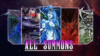 [4K60ᶠᵖˢ] FINAL FANTASY DISSIDIA NT 2023 - ALL SUMMONS & SPECIAL ATTACKS