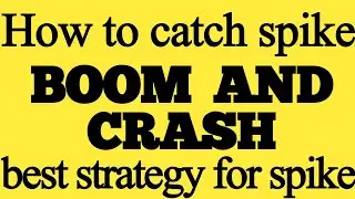 How to catch spike with supply and demand methed | forex2686 | boom and crash