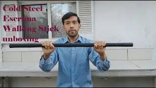 Cold Steel Escrima Walking Stick Midwayusa Unboxing Review