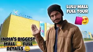 I Explore India's Biggest Mall 😳 || LULU MALL LUCKNOW Full Tour Vlog 🥰|| @karan_ke_vlogg #lucknow