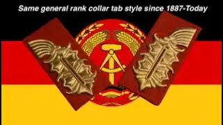 Re-reviewing my rare East German never issued general collar tabs
