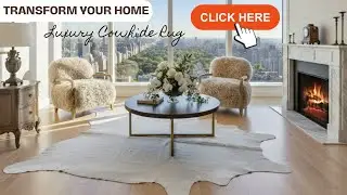 EXTRA-LARGE PURE WHITE COWHIDE RUGUltra-Rare &bull; Tannery-Direct &bull; Collector Grade
