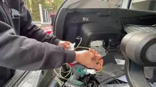 2023 Crosstrek Curt trailer wiring install