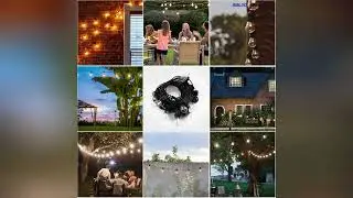 Outdoor Decorative String Lights#light #decoration #strings #lamp #outdoors #ledlights #garden #led