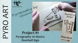 Pyrography 101: A basic Wood Burning project from start to finish! ☆