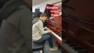 Mahogany Ritm&uuml;ller Grand Piano #grandpiano #pianomusic #singer