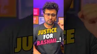 Justice for Rashmi: A Legal Loophole? ⚖️ #shorts