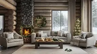 Soft Winter Snow And Crackling Fire Sounds Bring Balance Comfort And Emotional Ease