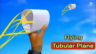 Ring Paper Plane | how to make paper flying circle plane | Made of Paper