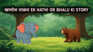 खामोश ताक़त EK HATHI OR BHALU KI STORY 