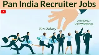 Pan india Hr recruiter jobs 2024 | hr job | How to apply for hr job