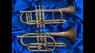 Comparison: Vintage Conn & Olds Cornets