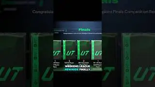 🥶my first fc 25 weekend league rewards...