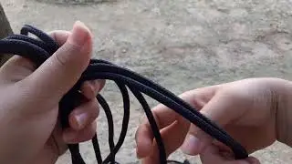 Como fazer peiteira de corda. SIMPLES E FÁCIL.
