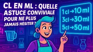 Cl en ml : l&rsquo;astuce infaillible que tout le monde devrait conna&icirc;tre