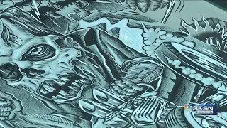 Wichita artist seeks help to recover stolen artwork