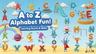 A to Z Learning ABC for Kids 🔤👶   Fun Alphabet Learning and ABC Song   Preschool Educational Video