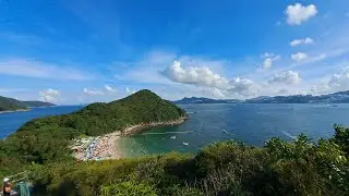 Hap Mun Bay hike on a Sunny hot day🔥Island hopping Series