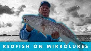 BIG REDFISH- Using Mirrolures for Reds