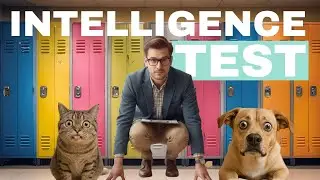 Dogs v Cats - Who's Smarter? (Disclaimer: Totally Biased!) 😂 #funnydogs #funnycats