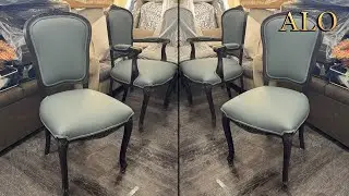 HOW TO REUPHOLSTER A DINING ROOM CHAIR - DIY - ALO  upholstery