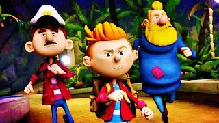 Treasure Island Escape Scene | FELIX AND THE HIDDEN TREASURE (2021) Movie CLIP HD