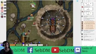 SEBDM Live Stream: Dungeons and Dragons Live Gameplay (2019)