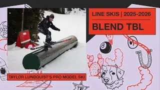 LINE Skis 2026 Blend TBL Skis - Taylor Lundquist's Pro Model Blend