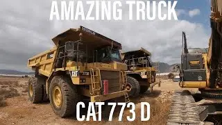 CAT 773D | Caterpillar Dump Truck 40.2 Tons | Static View
