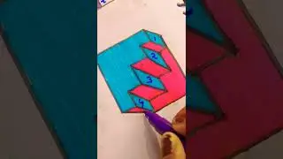 Сколько здесь шагов ❓🤯 4 или 3⁉️ #youtubeshorts #trending #viral