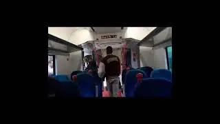 NI Railways Announcement for Drogheda and all stops to Belfast Lanyon Place onboard 3002
