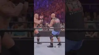 Brock Lesnar flips off the crowd and Stone Cold and he was hit with a Stone Cold Stunner!!!!!