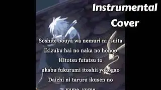 D.Gray-man OST - Tsunaida Te ni Kiss wo (Instrumental Cover + Lyrics) (First Version, Karaoke)